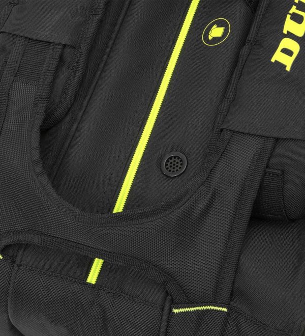 Borsa Da Tennis Dunlop SX Performance 12 - 3 Scomparti, Capienza 12 Racchette, 95L, Con Spallacci Ergonomici E Tasche